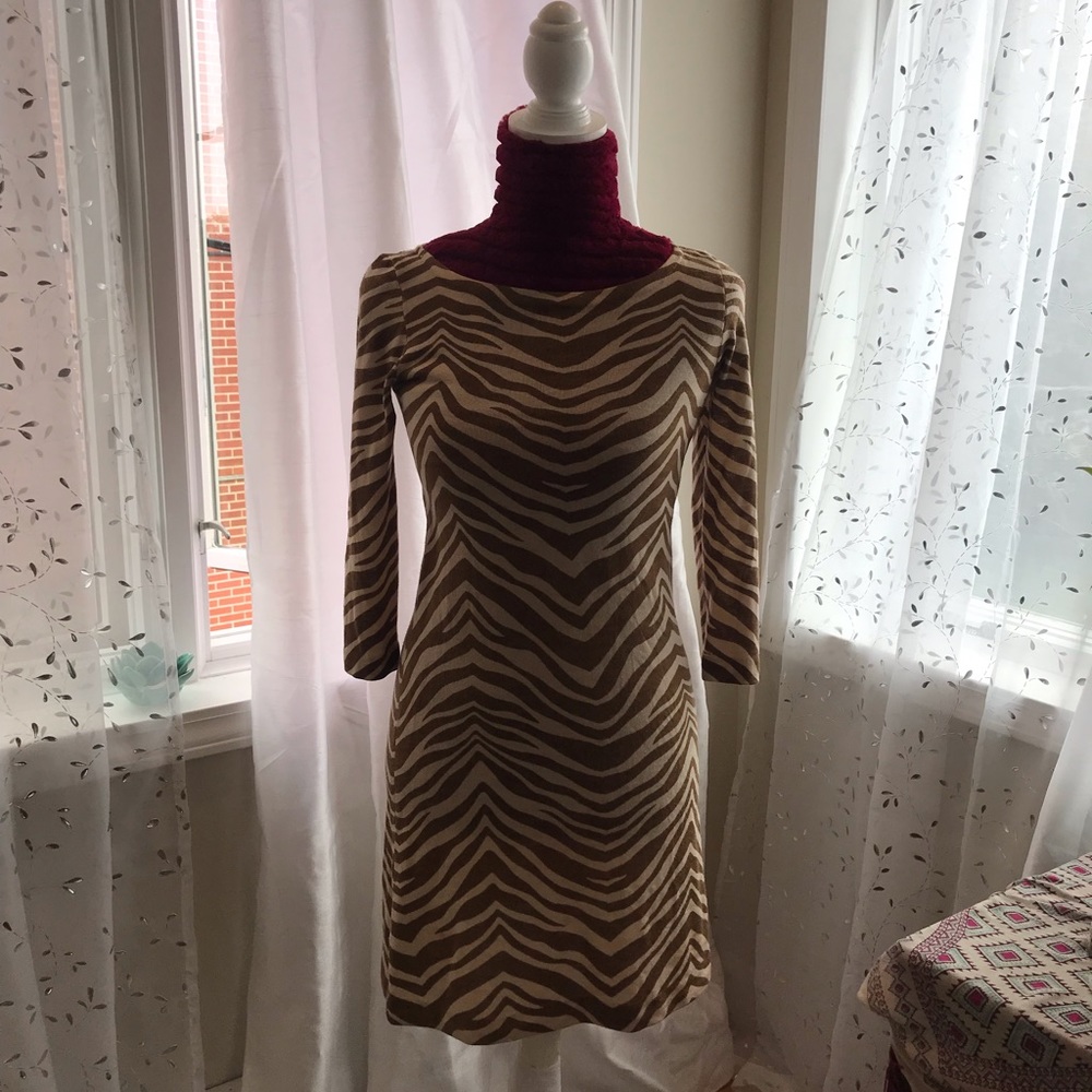 JCrew striped dress